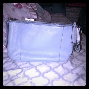 Michael kors blue hand bag